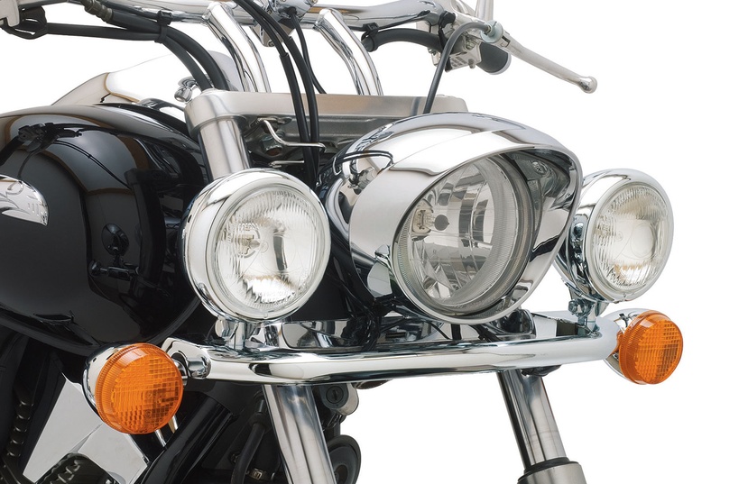 utilstrækkelig svale Undtagelse Steel Lightbar | Lightbars/Visors/Spotlights | Motorcycle Accessories | Honda  VTX1300 Retro (03-06) | Cobra USA