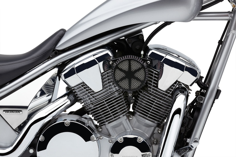 Air Intake Spoke Black | PowrFlo Air Intake Systems | Motorcycle 