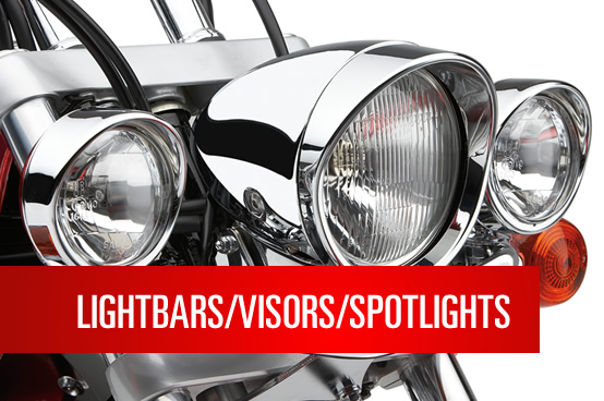 Lightbars/Visors/Spotlights | Accessories | Yamaha V-Star 1100 | USA